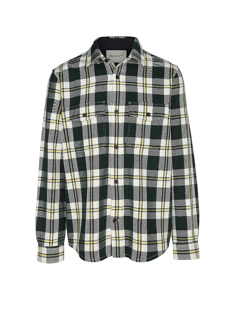 GANT | Overshirt  | dunkelgrün
