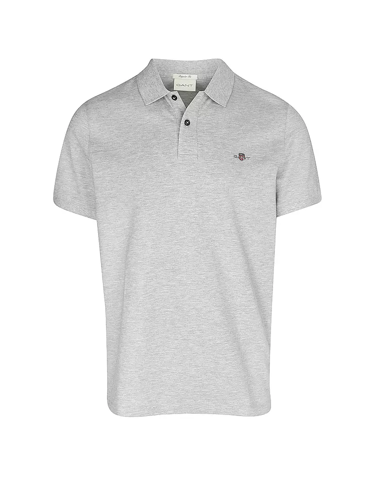 GANT | Poloshirt Regular Fit | grau