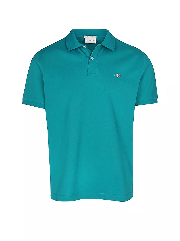 GANT | Poloshirt Regular Fit | türkis