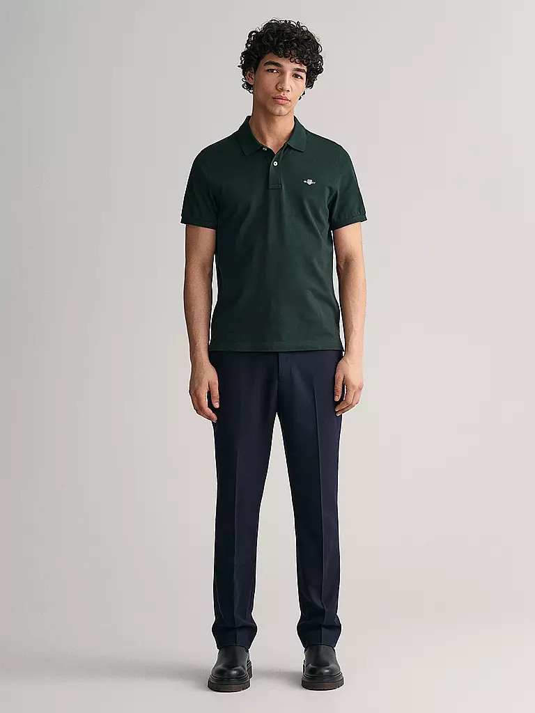 GANT | Poloshirt Regular Fit | dunkelgrün
