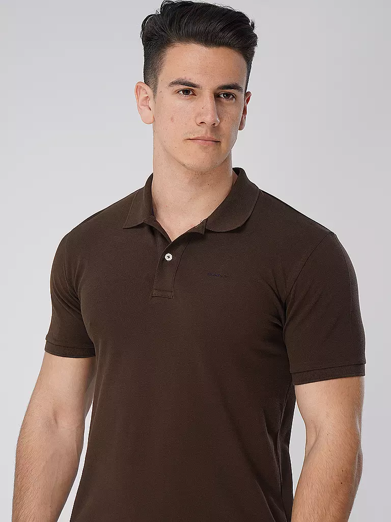 GANT | Poloshirt Regular Fit | braun