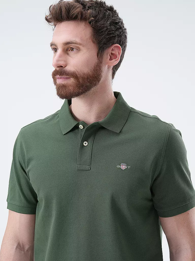 GANT | Poloshirt Regular Fit | grün