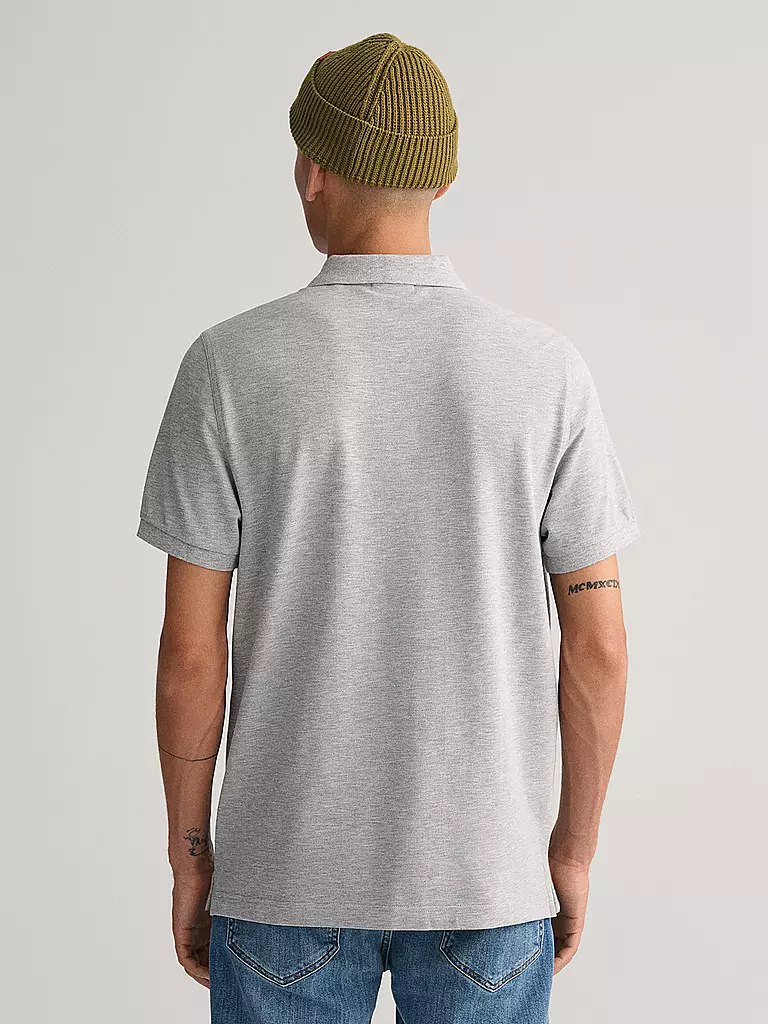 GANT | Poloshirt Regular Fit | grau