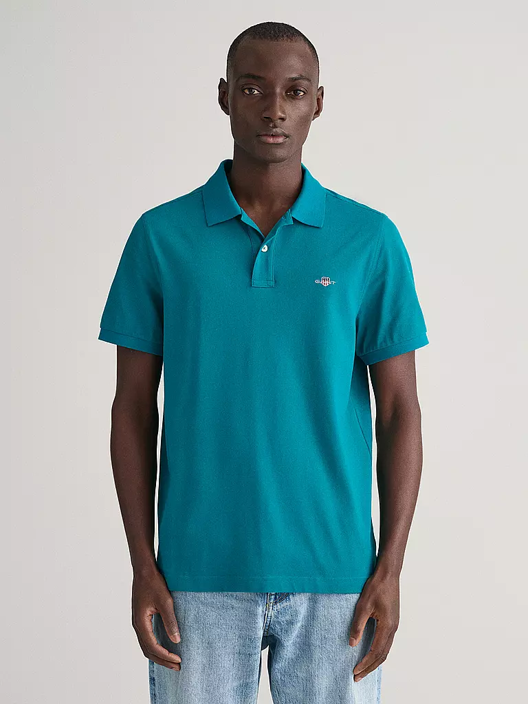 GANT | Poloshirt Regular Fit | grün