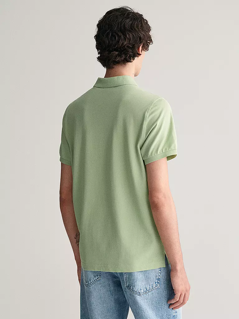 GANT | Poloshirt Regular Fit | hellgrün