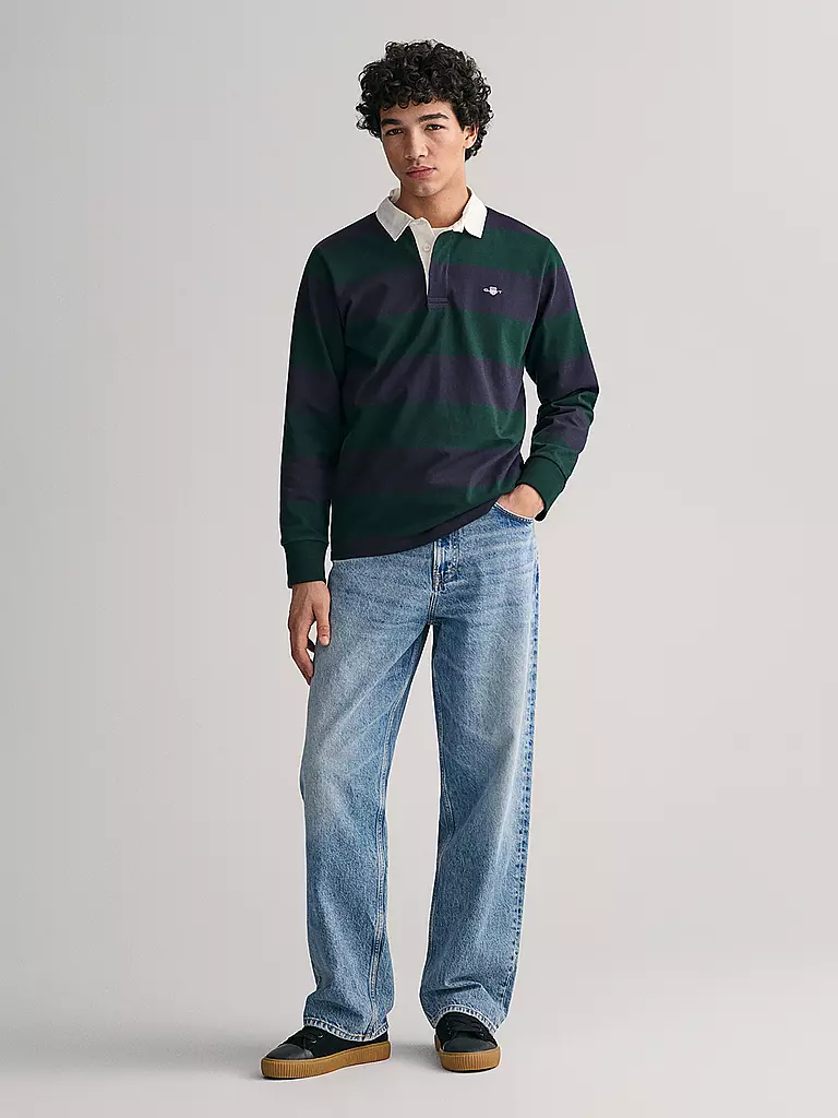 GANT | Rugby Sweater | dunkelgrün