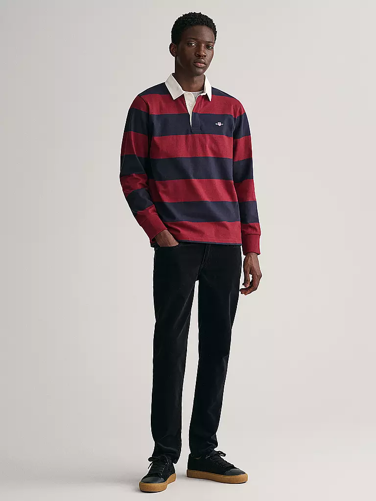 GANT | Rugby Sweater | dunkelrot