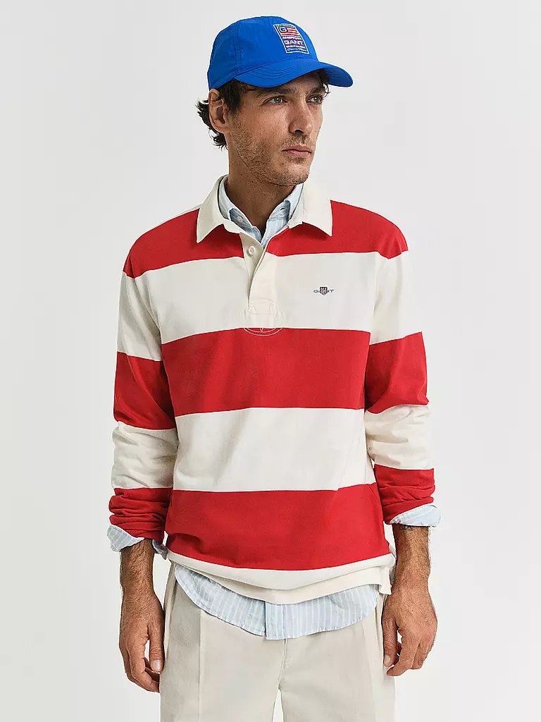 GANT | Rugby Sweater | rot