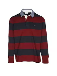 GANT | Rugbyshirt | dunkelrot