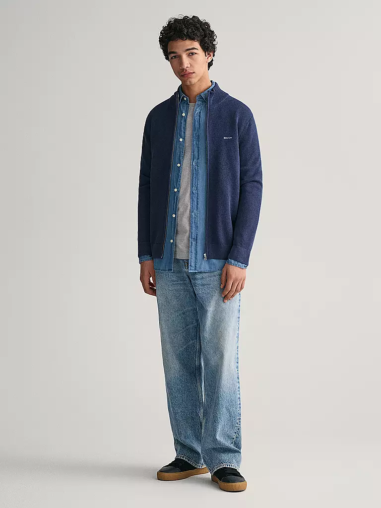 GANT | Strickjacke | hellgrau