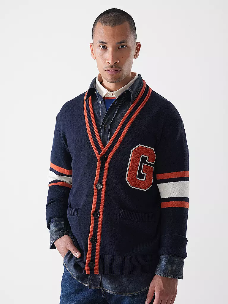 GANT | Strickjacke | dunkelblau