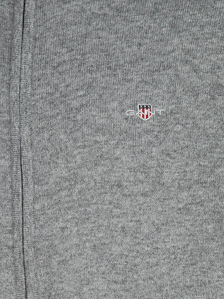 GANT | Strickjacke | Hellgrau