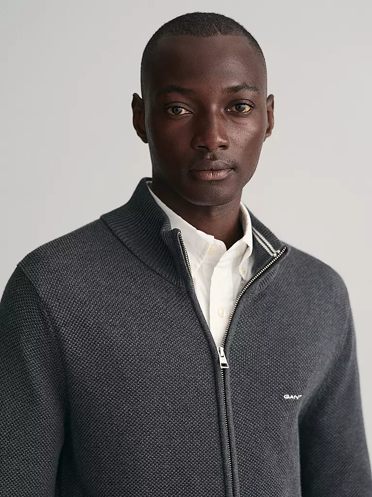 GANT | Strickjacke | grau