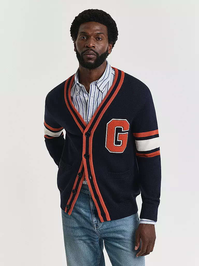 GANT | Strickjacke | dunkelblau