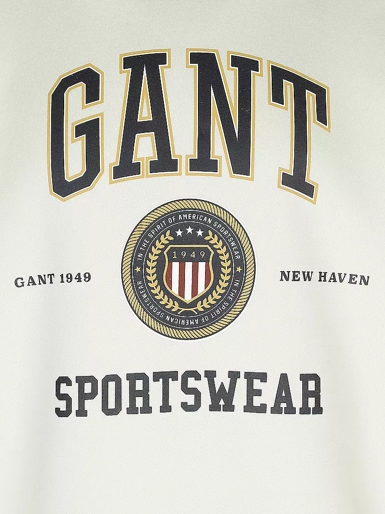 GANT | Sweater - Hoodie | creme
