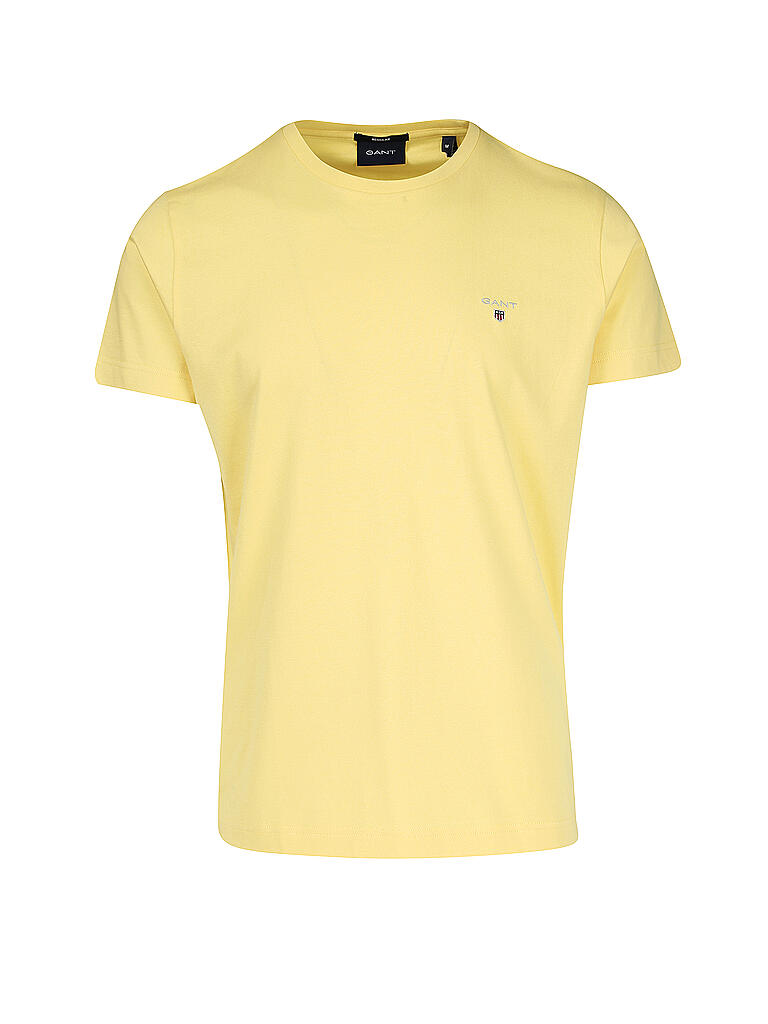 GANT | T Shirt Regular Fit  | gelb