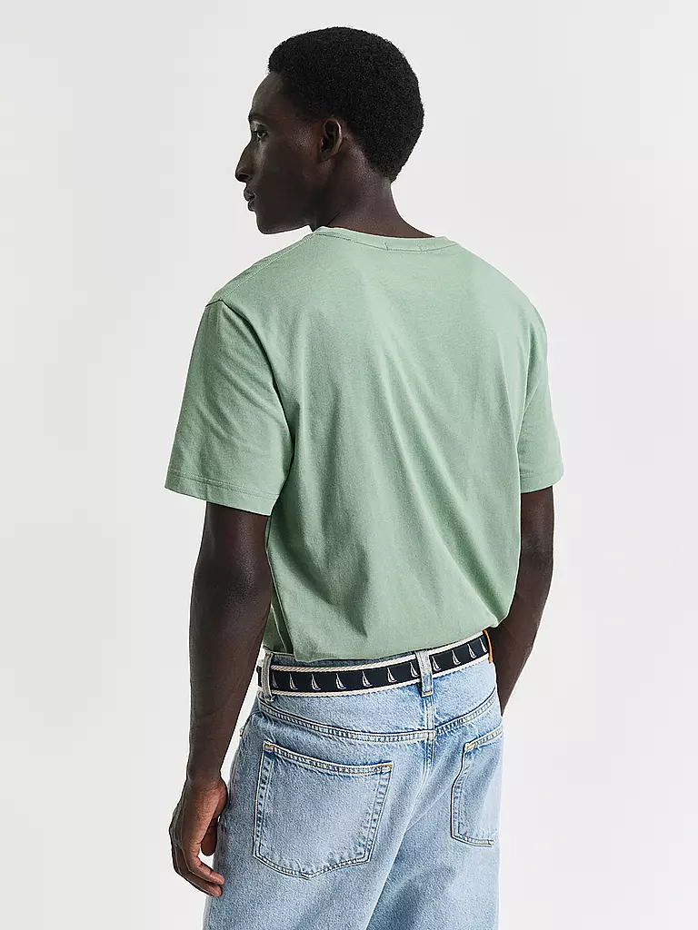 GANT | T-Shirt  | hellgrün