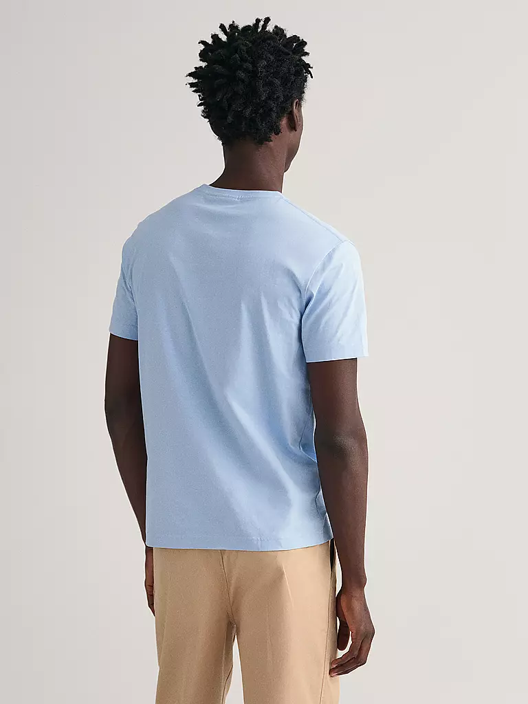 GANT | T-Shirt Regular Fit | hellblau