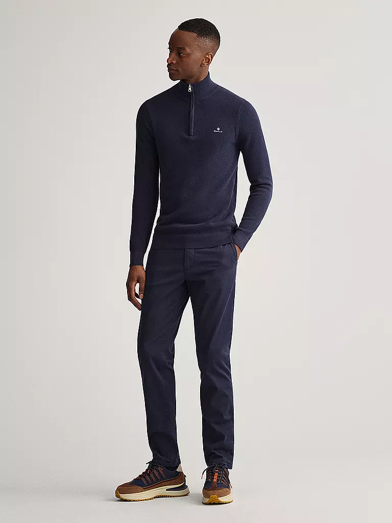 GANT | Troyer Pullover  | dunkelblau