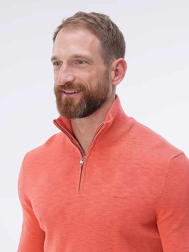 GANT | Troyer Pullover  | pink