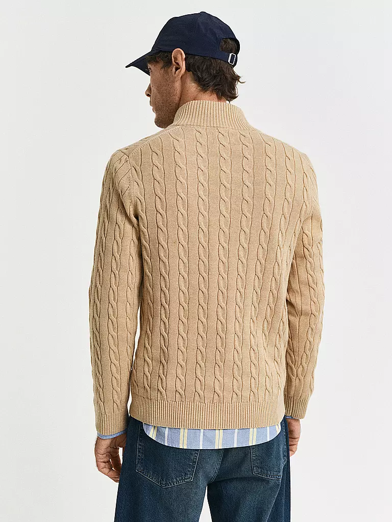 GANT | Troyer Pullover  | beige
