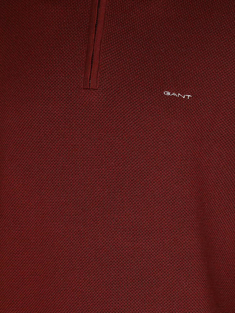 GANT | Troyer Pullover | dunkelrot