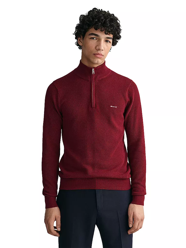 GANT | Troyer Pullover | dunkelblau