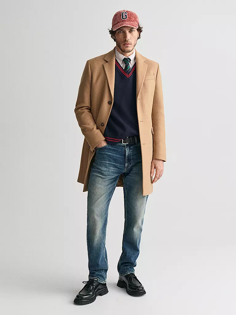 GANT | Wollmantel  | camel