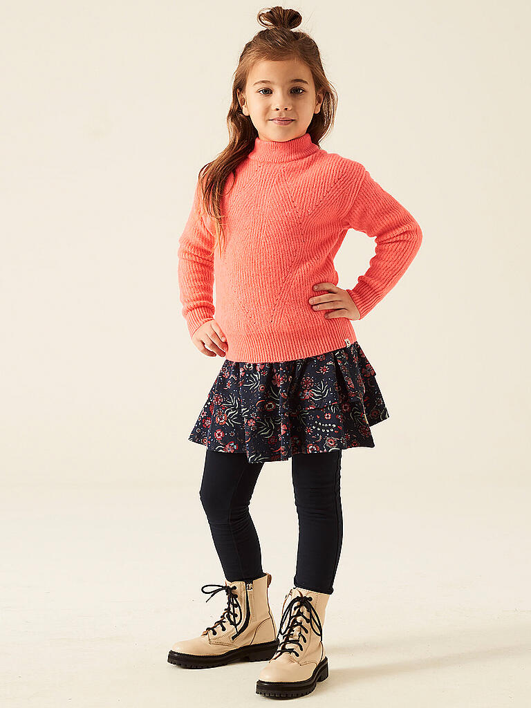 GARCIA Mädchen Pullover - Italienische Qualität Mit Denim-Herz