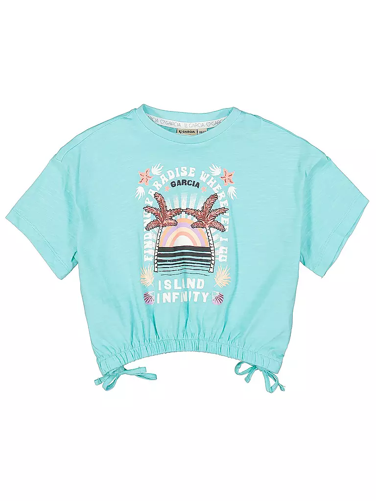 GARCIA | Mädchen T-Shirt | türkis