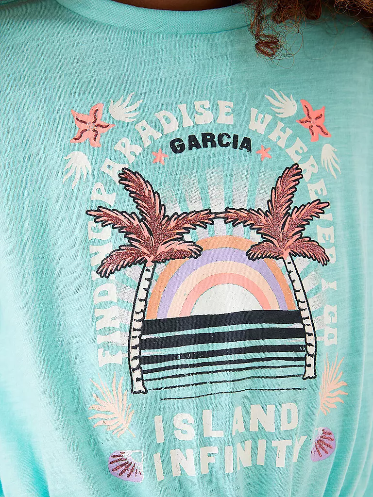 GARCIA | Mädchen T-Shirt | türkis