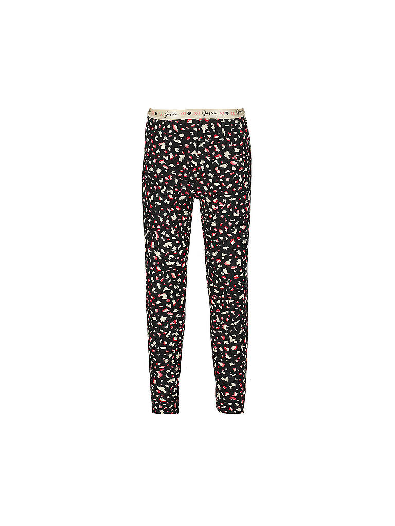 Garcia Mädchen Leggings – Schickes Hahnentrittmuster Mit Elastischem Bund
