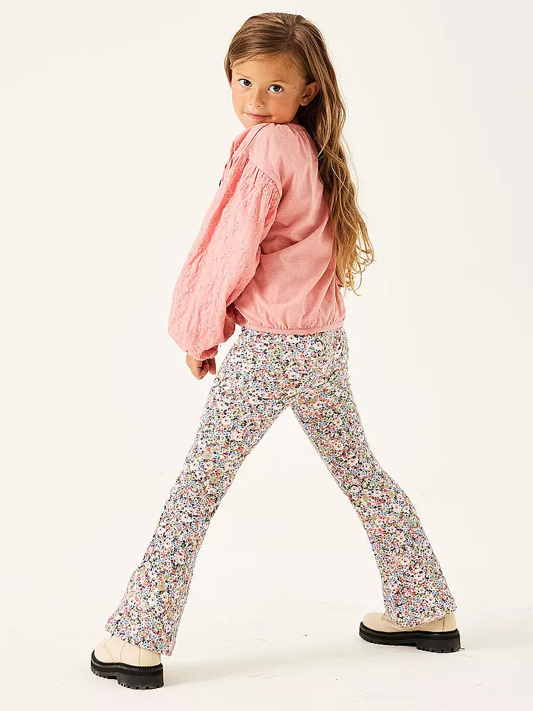 Garcia Mädchen Leggings – Schickes Hahnentrittmuster Mit Elastischem Bund