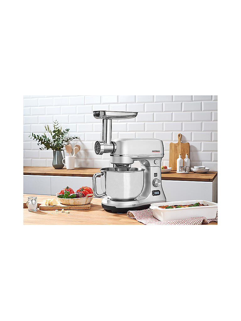 GASTROBACK | Design Küchenmaschine Advanced Digital 600Watt Silber | silber