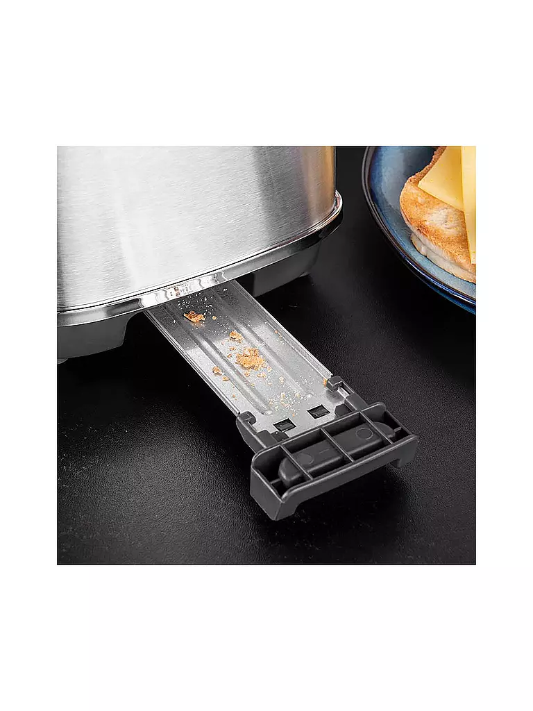 GASTROBACK | Design Toaster Advanced 4S Edelstahl 42394 | silber