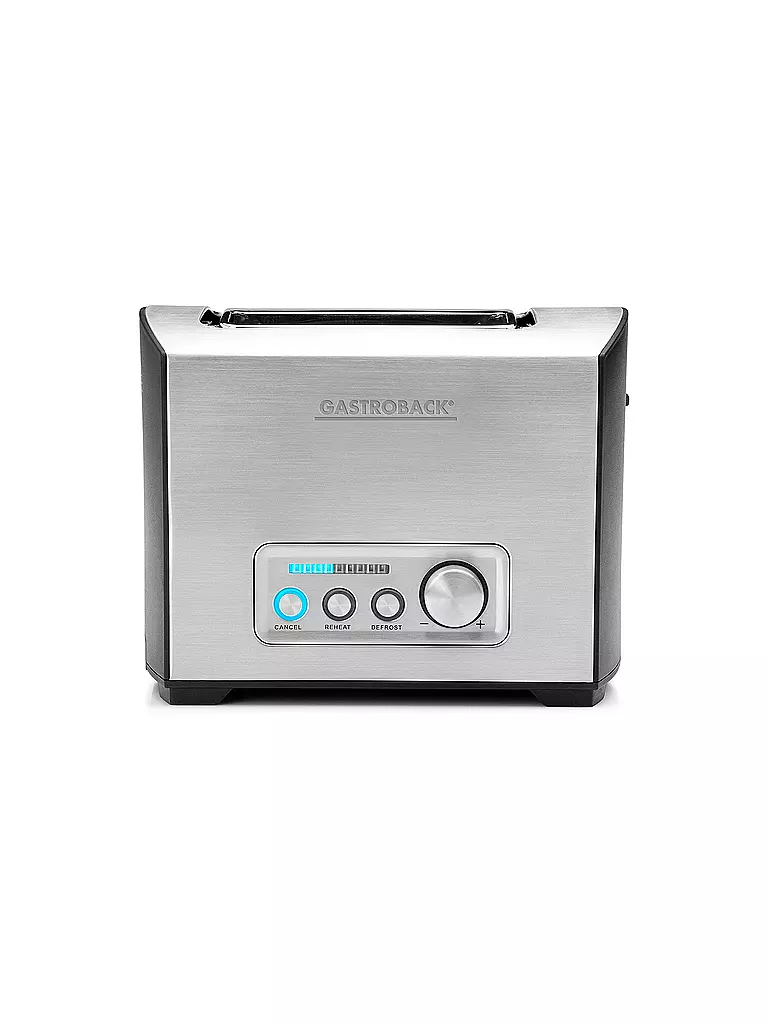 GASTROBACK | Design Toaster Pro 2 Scheiben 42397 | silber