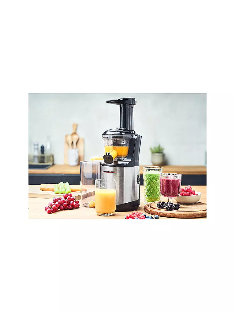 GASTROBACK | Entsafter Slow Juicer 40145 | silber