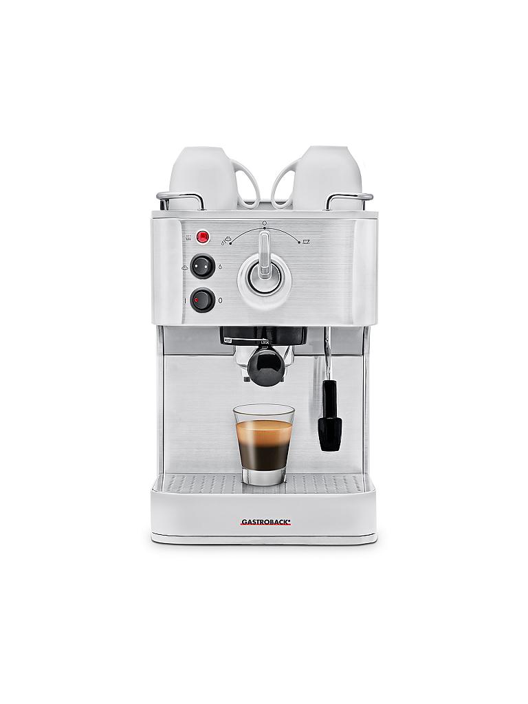 GASTROBACK | Espressoautomat Design Espresso Plus 42606 | silber