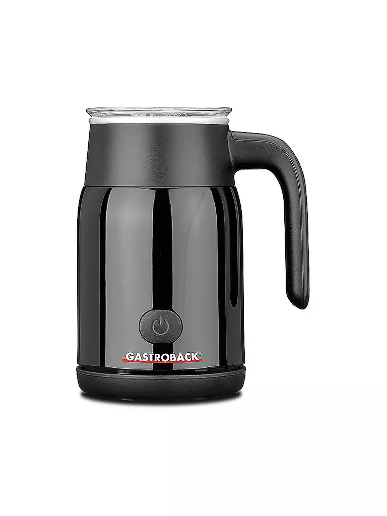 GASTROBACK | Milchschäumer Latte Magic Schwarz | schwarz