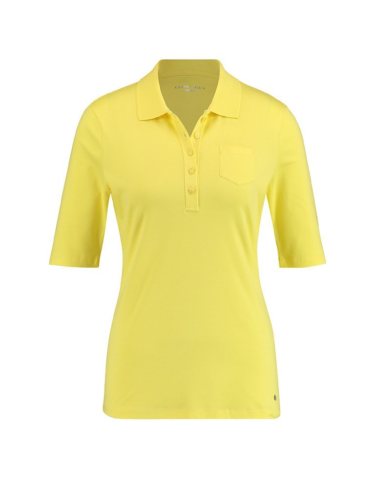 GERRY WEBER Poloshirt gelb | 44