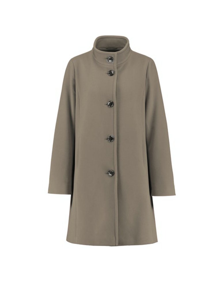 GERRY WEBER Wollmantel beige | 38