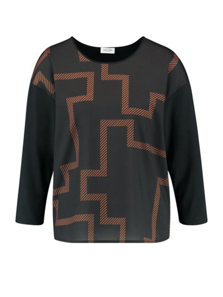 GERRY WEBER T Shirt braun | 40