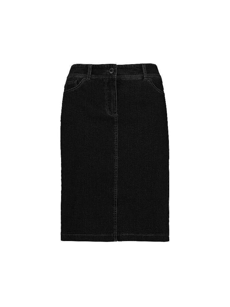 GERRY WEBER Jeansrock  schwarz | 38