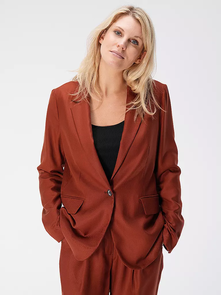GERRY WEBER | Blazer  | dunkelrot