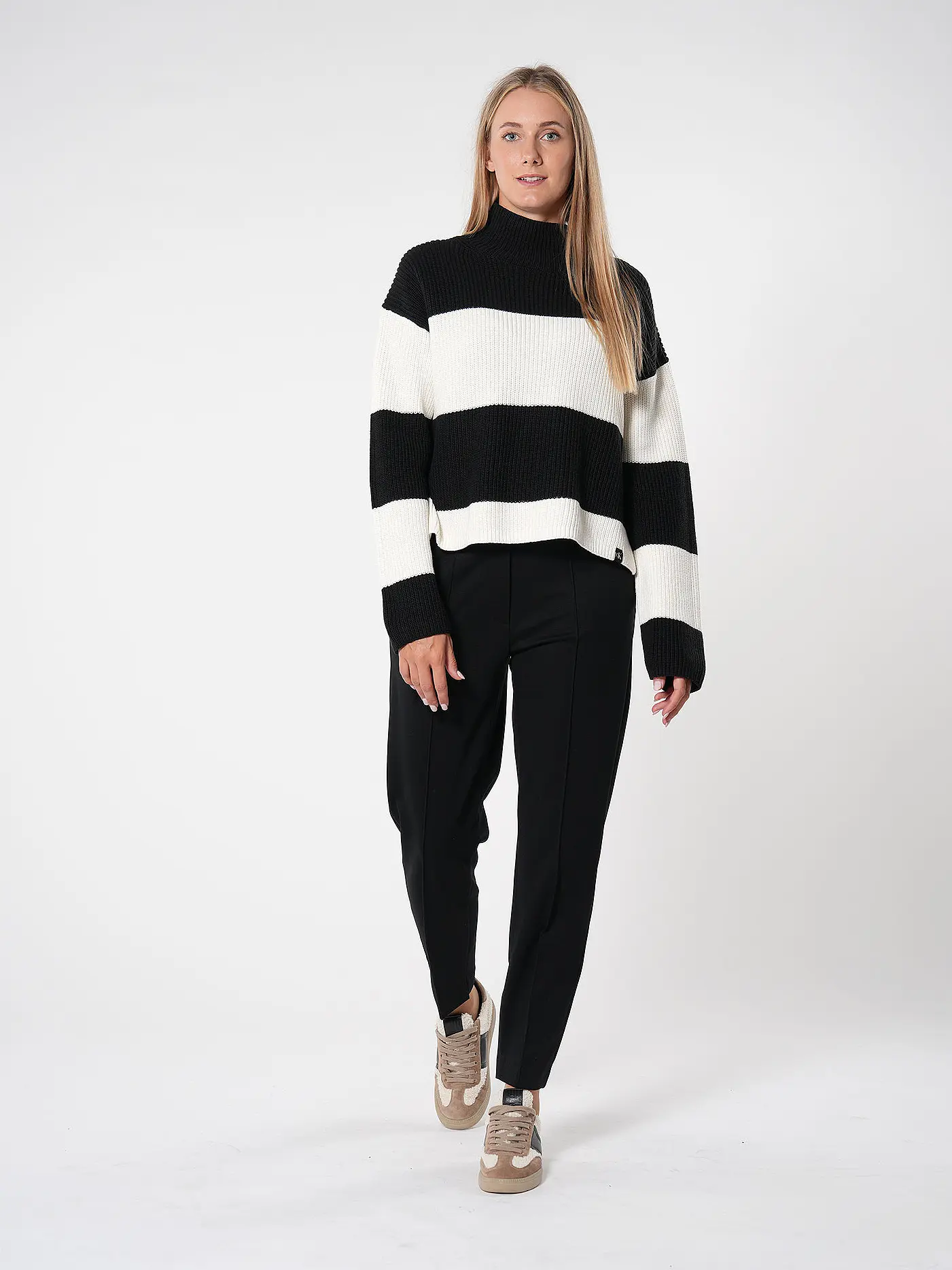 GERRY WEBER | Businesshose | schwarz