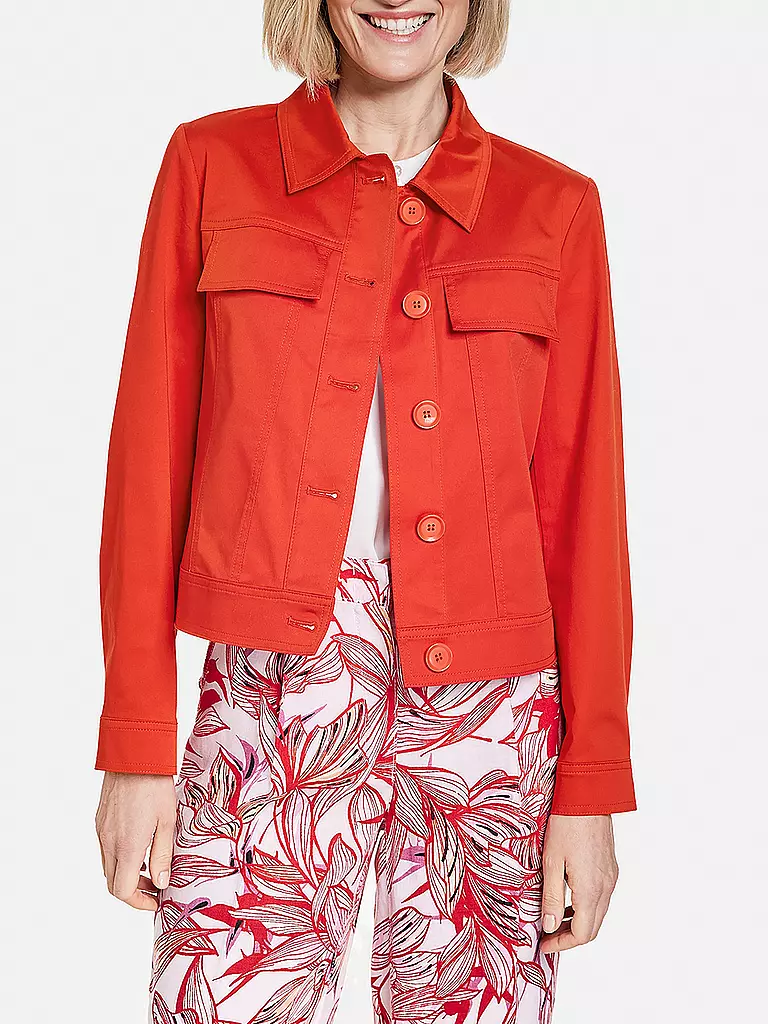 GERRY WEBER | Jeansjacke | rot