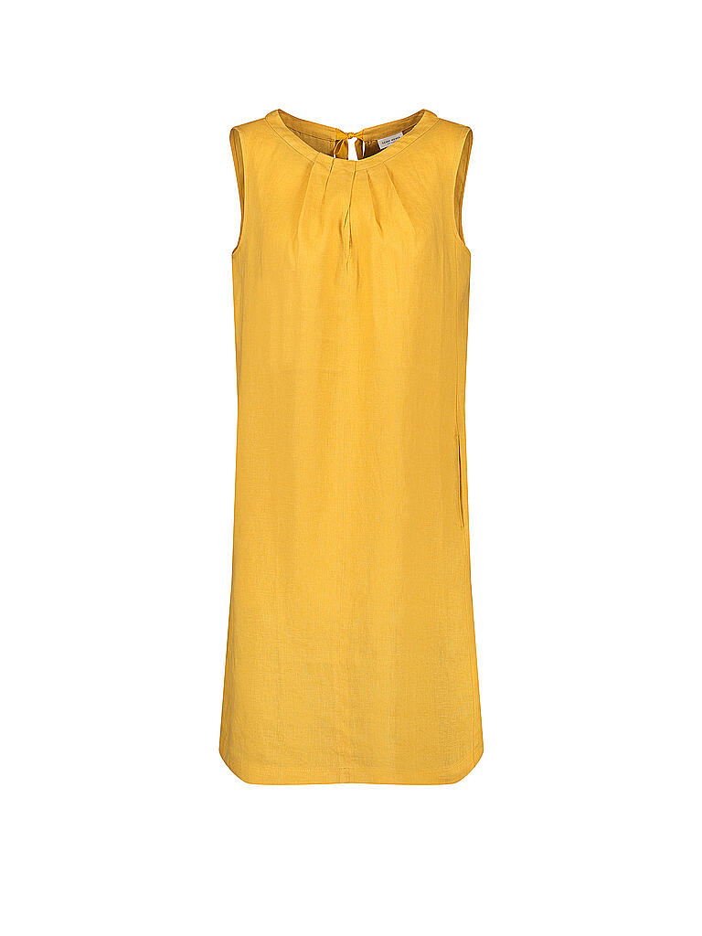 GERRY WEBER | Leinenkleid  | gelb