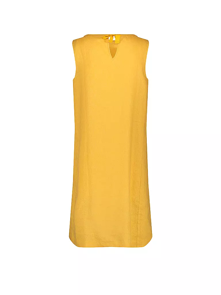 GERRY WEBER | Leinenkleid  | gelb