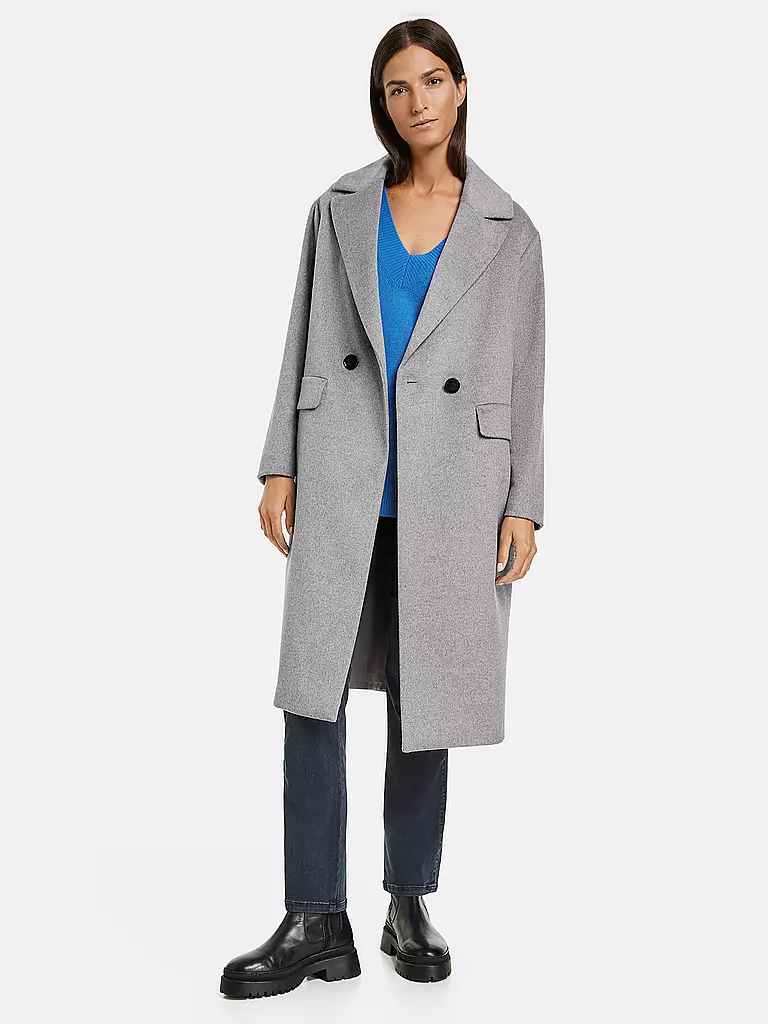 GERRY WEBER | Mantel | grau