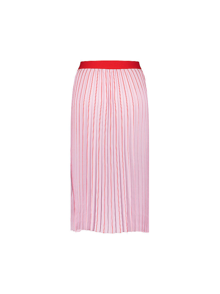 GERRY WEBER | Plisseerock  | rosa